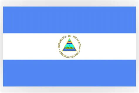 Simbolos De Centroamerica Simbolos Patrios Bandera De Nicaragua My