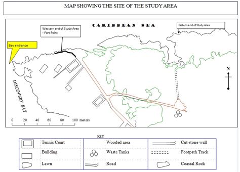 Location Of Study Area Caribbean Csec Geography