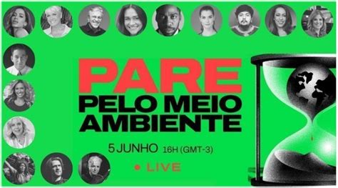 O GRITO DO BICHO 3 LIVE Dia 05 06 Com Artistas PARE PELO MEIO AMBIENTE