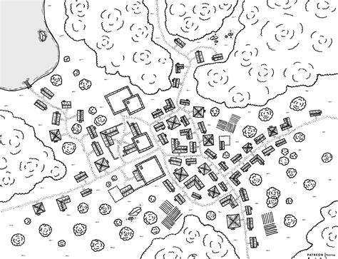 The Towers Of Ranak Village Map Dndmaps