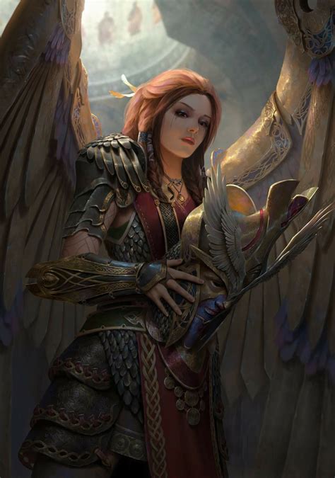 Sigrun Valkyrie Fantasy Warrior Fantasy Artwork Freya Goddess