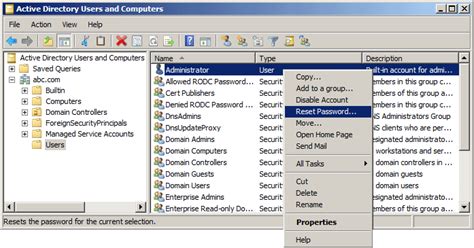 How To Reset A User Password In Active Directory Computers N Stuff
