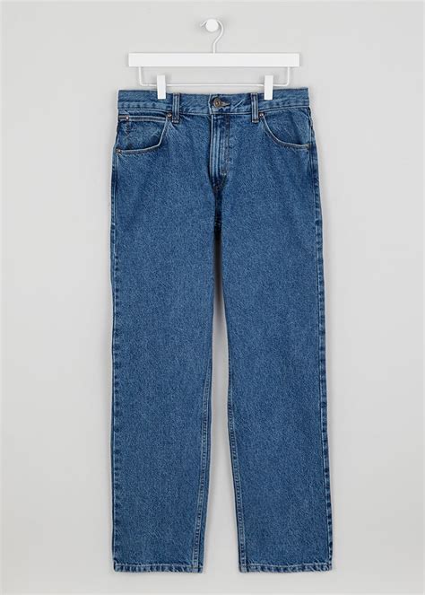 Wrangler Blue Straight Fit Jeans Matalan
