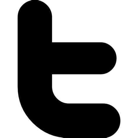 Icono Twitter Letra Logotipo Gratis De Simpleicon Social Media