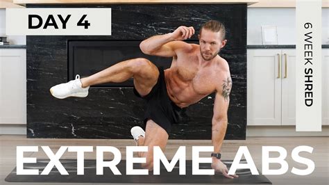 Day 4 25 Min Extreme Abs And Core Workout 6ws1 Youtube