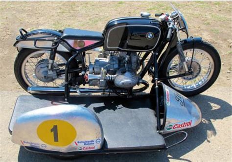 Bmw Sidecar Bmw Vintage Bmw Cafe Racer Racing Motorcycles