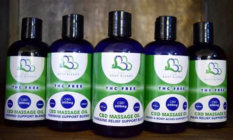 Cbd Massage Oil 8 Oz Cbd Body Blends