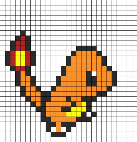 Pixel Art Pokemon Facile Et Petit 31 Idées Et Designs Pour Vous