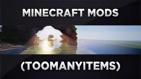 Minecraft Mods Ep 3 Toomanyitems 164 Youtube