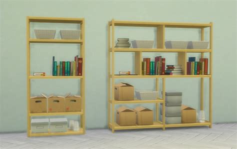 Dorm Bookshelves At Veranka Sims 4 Updates