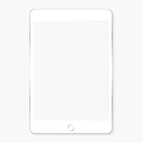 White Tablet Screen Mockup Transparent Png Premium Image By Rawpixel