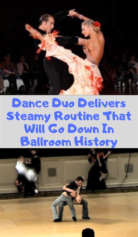 Dance Duo Delivers Steamy Routine That Will Go Down In Ballroom History