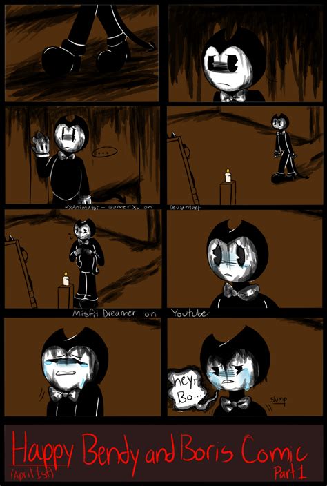 Happy Bendy And Boris Comic Part 1 Continued By Xxanimator Gamerxx On