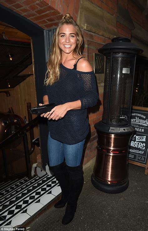 gemma atkinson keeps things casual in jeans and sexy boots daily mail online