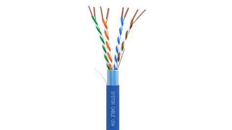 Premium Ftp Cat E Ethernet Cable Copper Tangle Free Riser Rated