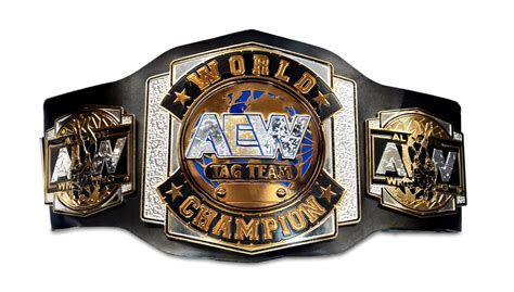 Buy All Elite Wrestling Aew World Tag Team Championship Belt Authentic Design Aew Role Play