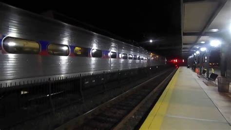 Septa Regional Rail Three Trains And The Silverliner V At Jenkintown