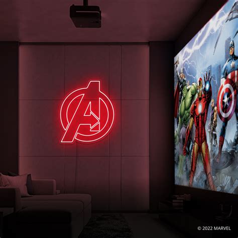 Marvel Neon Signs Sketch And Etch Us