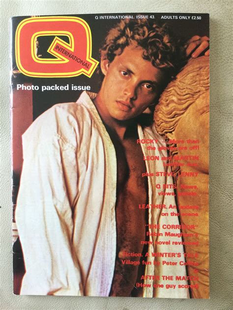 Vintage Magazine Q International Gay Photo Articles Magazine Etsy