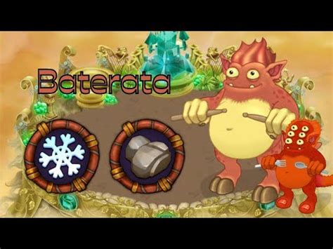 My Singing Monsters Baterata Y Baterata Raro Todos Los Monstruos