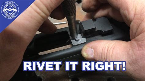 Setting An Uzi Ejector Rivet The Right Way Youtube