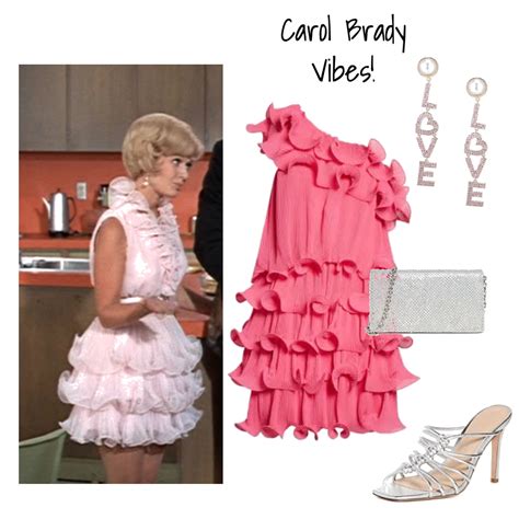 Carol Bradys Chiffon Dress And So Much More — Where Are You Going In