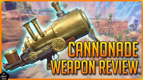 Fortnite Stw Cannonade In Depth Weapon Review Youtube