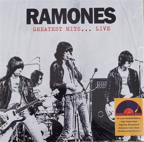 Ramones Greatest Hits Live Lp