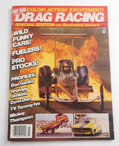 Hot Rod Magazine Drag Racing History Garlits Jenkins Thompson Nhra 1981