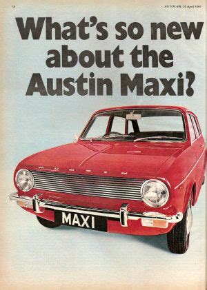 Austin Maxi Advert Flashbak