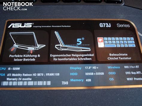 Review Update Asus G73jh I7 720qm Fhd Tft Notebook Notebookcheck