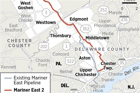Mariner East Pipeline Target Of Possible Chester County Commission