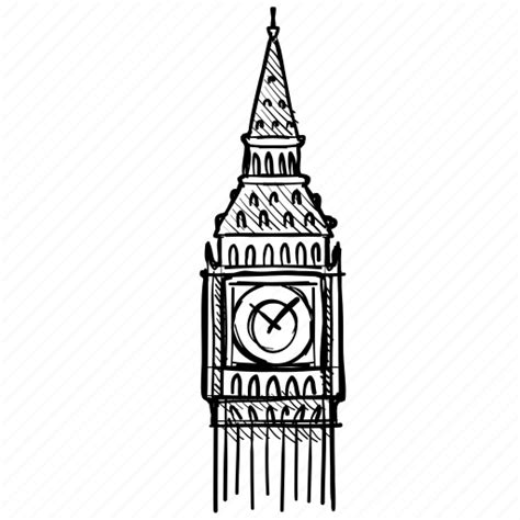 Big Ben Britain British Clock England London Tower Icon