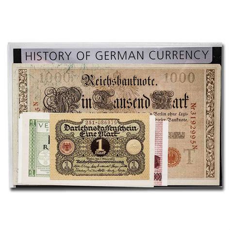 Buy Germany History Of German Currency 5 Banknote Set Apmex