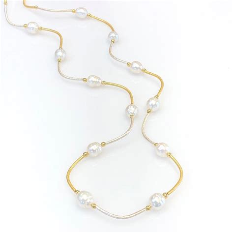 This Necklace Is A Truly Unique Piece With 12 South Sea Broome Pearls