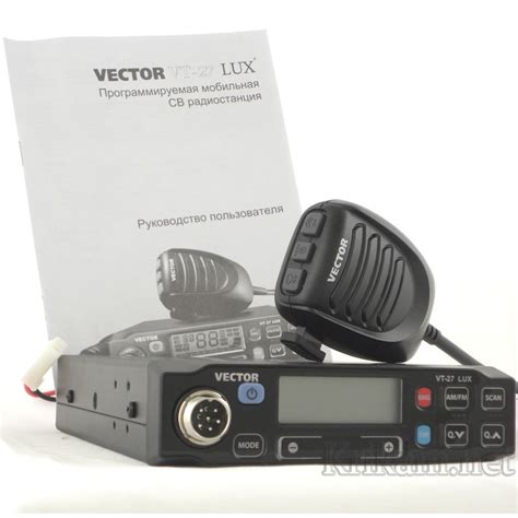 Автомобильная рация Vector Vt 27 Lux купить 4 680 руб