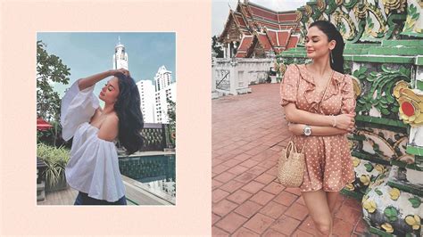 Pia Wurtzbach Travel Outfits Bangkok Thailand