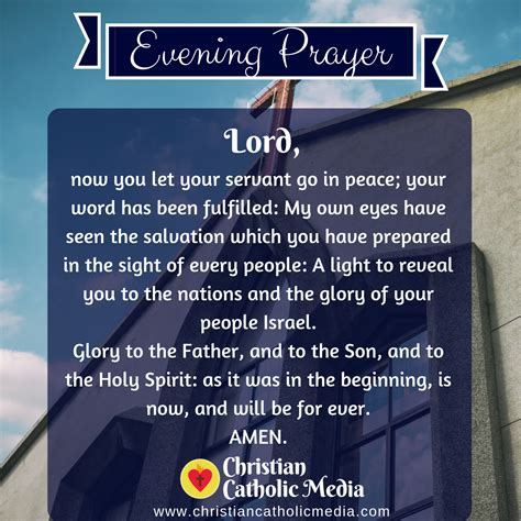 Evening Prayer Catholic Saturday 2 1 2020 Christian Catholic Media
