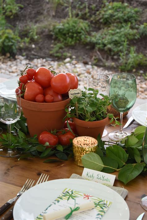 The ideal dinner party is done with the best quality and most seasonal ingredients. Garden Chic Rooftop Dinner Party | Garden chic, Dinner ...