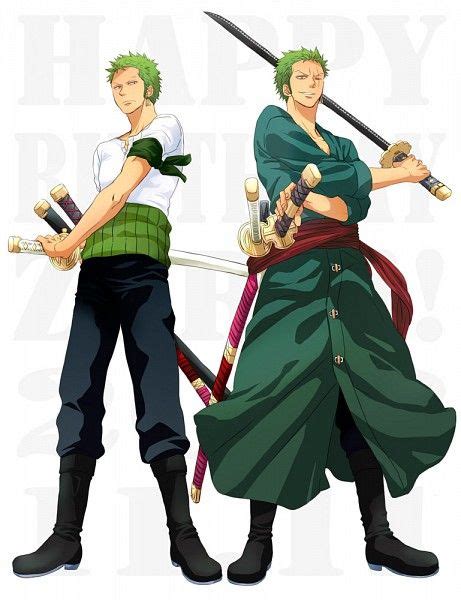 Two Anime Characters Are Holding Swords And Posing For The Camera With