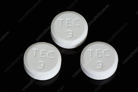 Lenoltec Combination Pain Relief Pills Stock Image C0279159