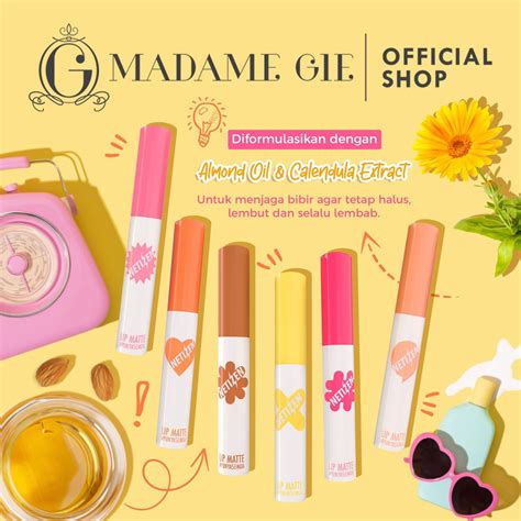 Jual Madame Gie Netizen Lip Matte Make Up Lipstick Shopee Indonesia