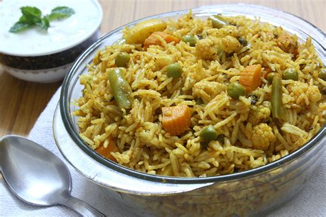 Mix Vegetable Pulao Rice With Mix Vegetables One Pot Meal One