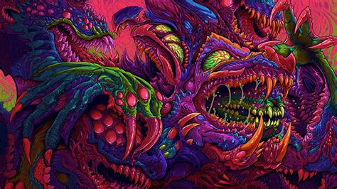 4543775 Colorful Brock Hofer Creature Digital Art Hyperbeast