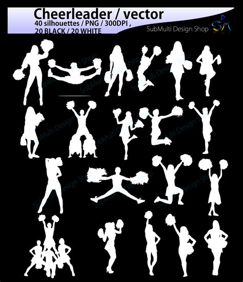 Cheerleader Silhouette Svg Free - 94+ DXF Include
