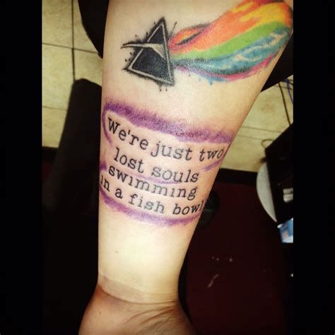 Am/e g d/f# we're just two lost. Two Lost Souls Swimming In A Fishbowl Tattoo