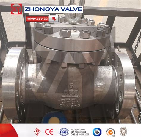 Api Cf8m 600lb Stainless Steel Industrial Check Valve China Swing