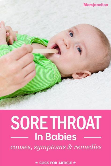 Baby Sore Throat Causes Symptoms And Home Remedies Sore Throat