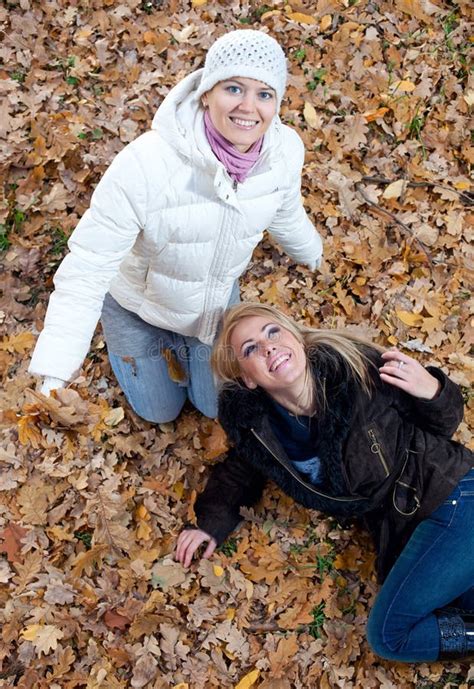 Walk In The Autum Stock Photo Image Of Diversity Clothes 11502534