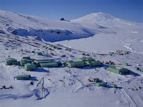 Scott Base From Air Antarctica Nz